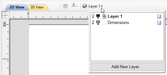 The Layers Pop-up
